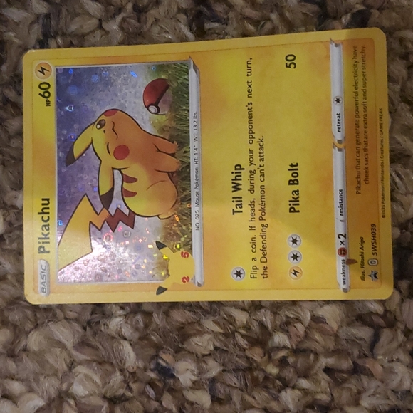 Pokmon holographic card